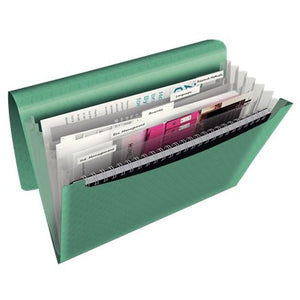 Esselte - Classeur frontal Colour'Breeze, 6 compartiments, vert