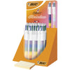 BIC -   Colours Rainbow 4-kleurenbalpen, medium, display van 30 stuks
