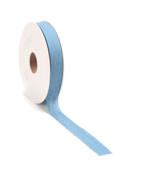 Ruban Denim 15mm x 20 mètres bleu