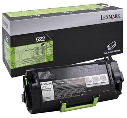 Lexmark - Kit de toner Programme de retour noir 522 - 6000 pages - 52d2000