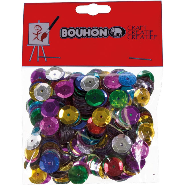 Bouhon - pot de confettis, assortis, blister de 20 g