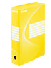 Esselte - Boîte d'archives Boxycolor 80mm 352x250mm jaune