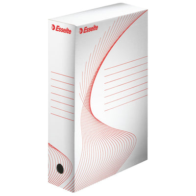 Esselte -  Archiefdoos  boxy 80mm 250x352mm wit | 25 stuks