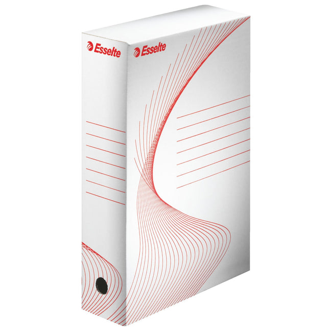 Esselte - Boîte d'archives Boxy 80mm 250x352mm blanc