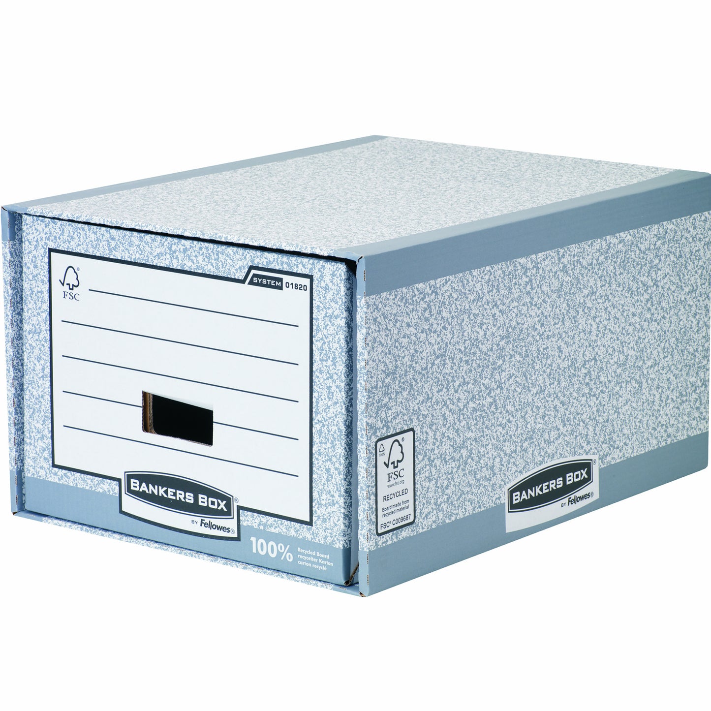 Bankers Box - Tiroir classeur A4 Système A4 gris