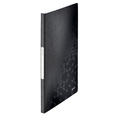 Leitz - Chemise de présentation WOW A4 20 pochettes PP noir