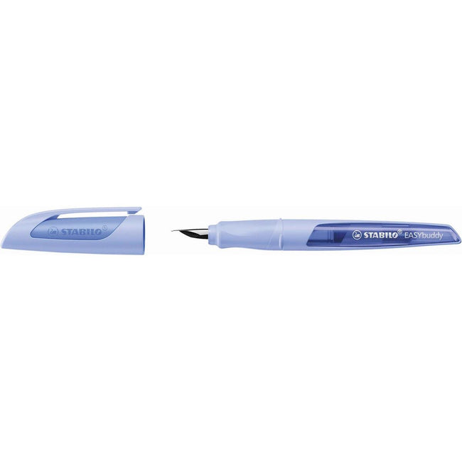 STABILO - Stylo plume EASYbuddy pastel, Bleu Nuageux