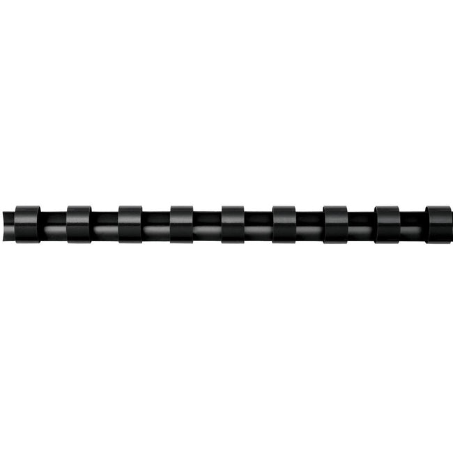 Fellowes - Reliure dos 8mm 21 anneaux A4 noir 25 pièces