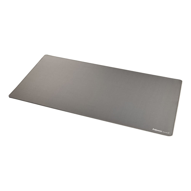Fellowes - Sous-main et tapis de souris Bta, pi 80 x 40 cm, gris
