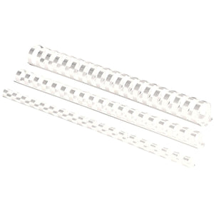 Fellowes -  bindruggen, pak van 100 stuks, 10 mm, wit