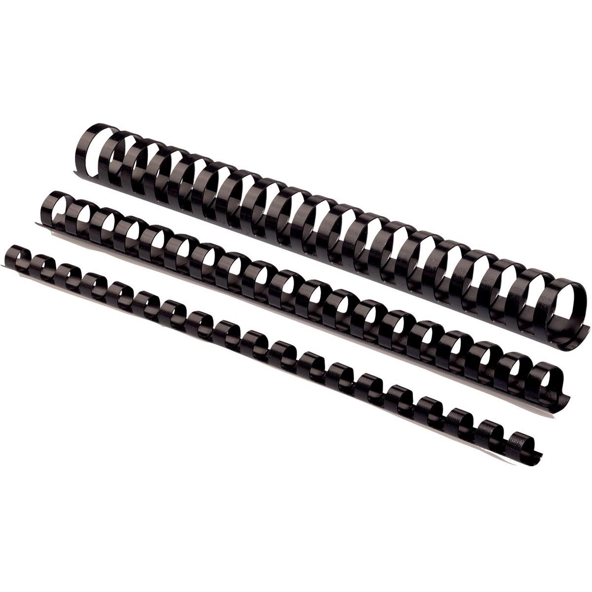 Fellowes -  bindruggen, pak van 50 stuks, 25 mm, zwart