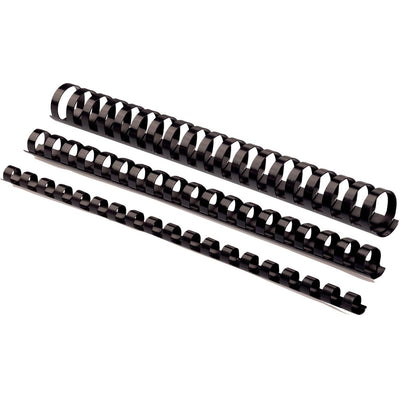 Fellowes - Binderücken, 50er Pack, 32 mm, Schwarz