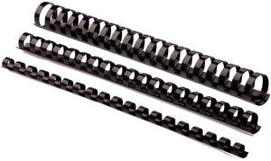 Fellowes - Binderücken, 50er Pack, 32 mm, Schwarz