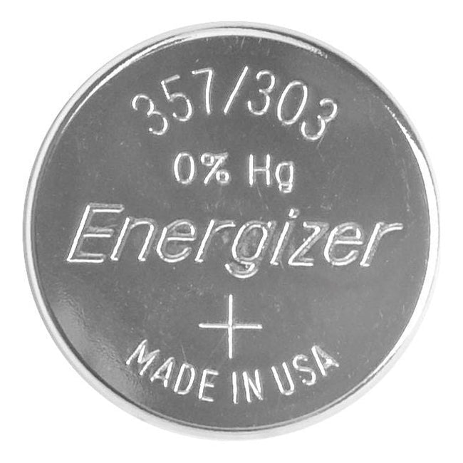 Energizer - Button Cell 357/303, sur blister