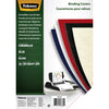 Fellowes - Page de couverture a4 chromolux 250gr bleu