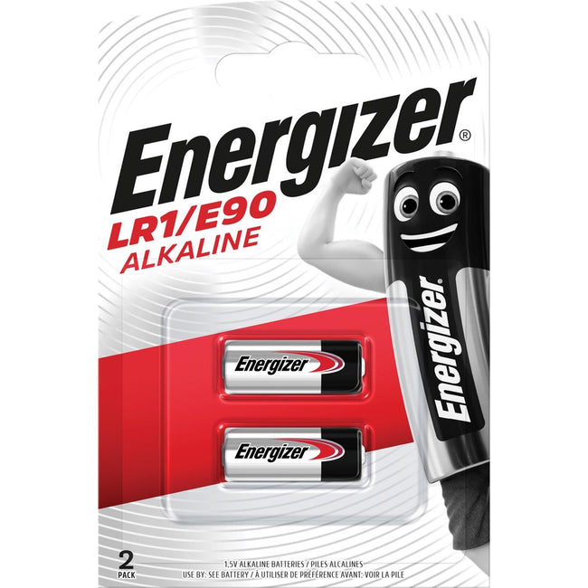Energizer - Batterie Alkaline LR1/E90, Blister mit 2 Stück