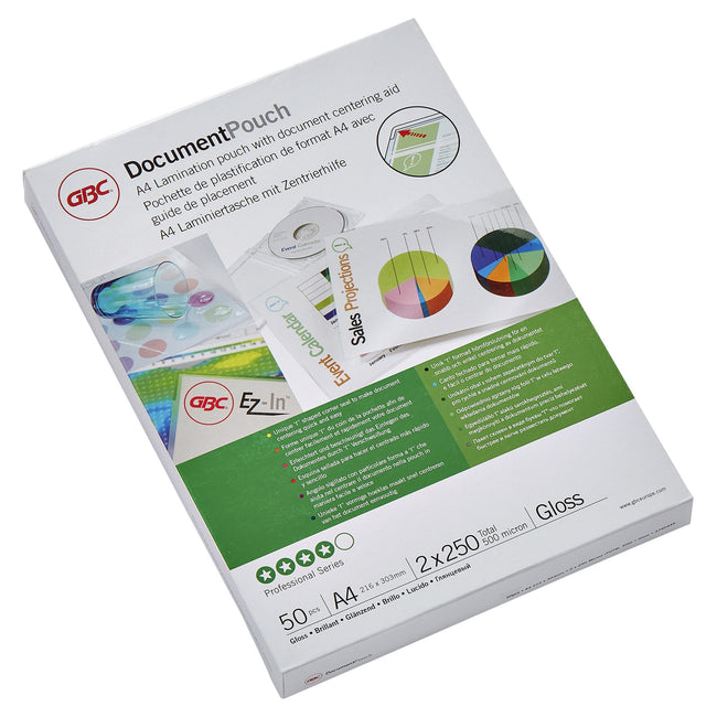 GBC -  Lamineerhoes  a4 2x250micron