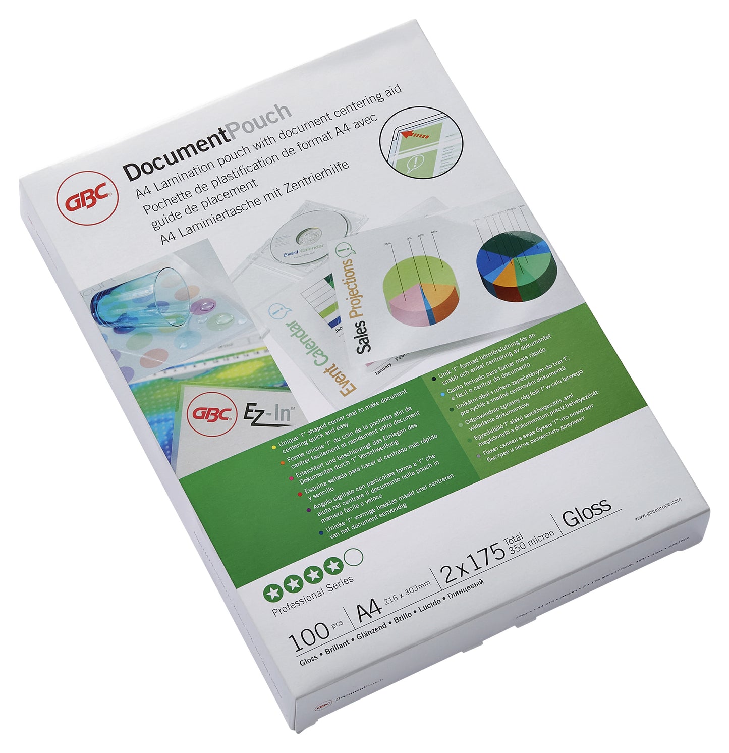 GBC - Laminierfolie A4 2x175 Mikron