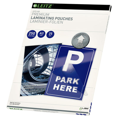 Leitz -  Lamineerhoes  ilam a3 2x250micron udt 25 stuks