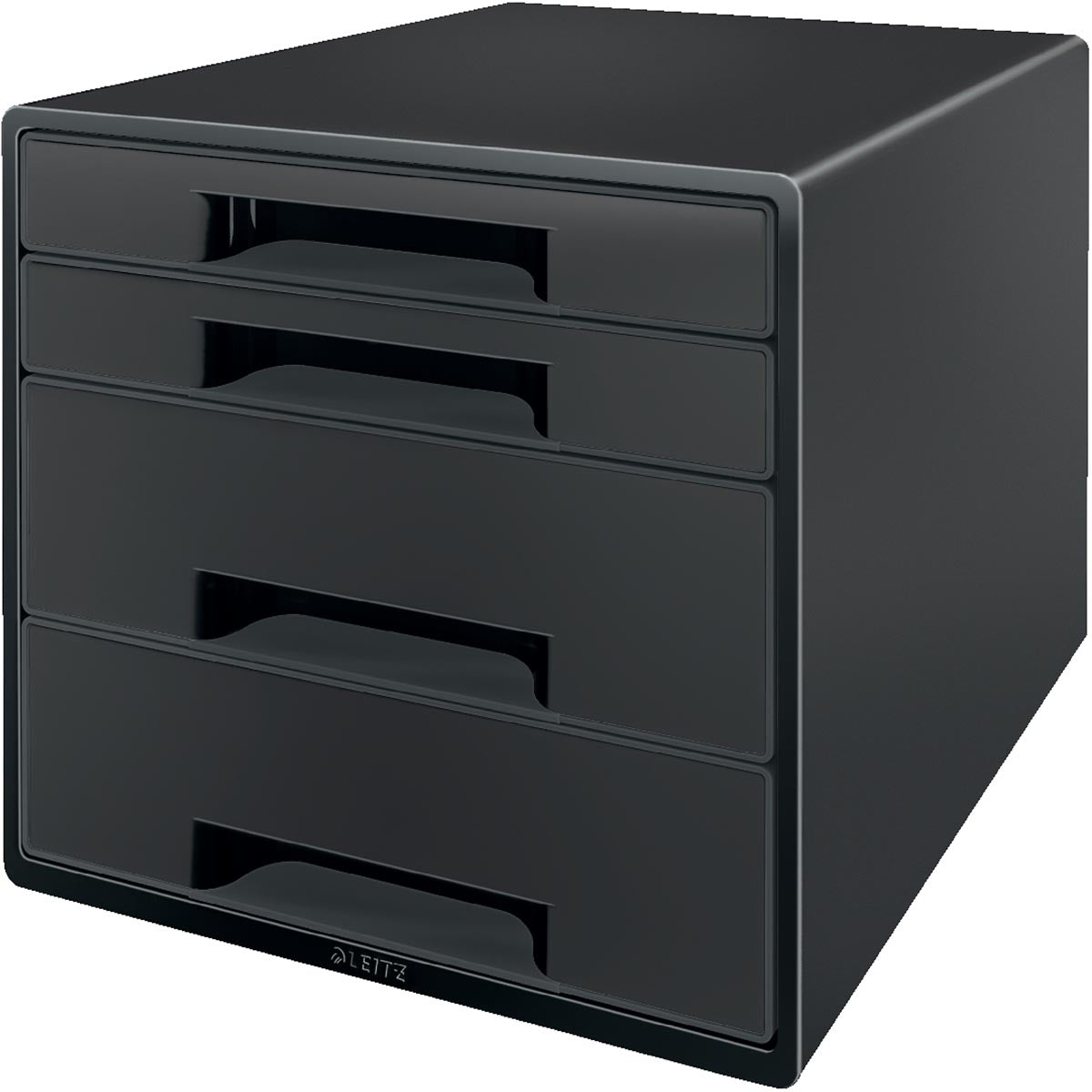 Leitz -  Recycle ladenblok, 4 laden, zwart