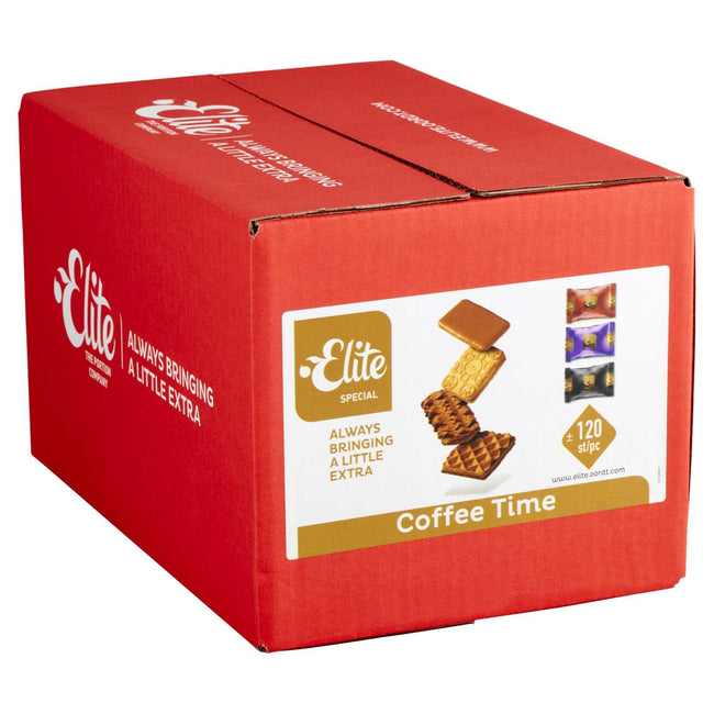 Elite -  Koekjes  special coffee time mix 120 stuks