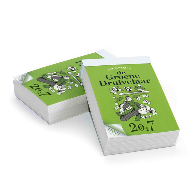 De Druivelaar -  Dagscheurkalender 2027 de groene druivelaar