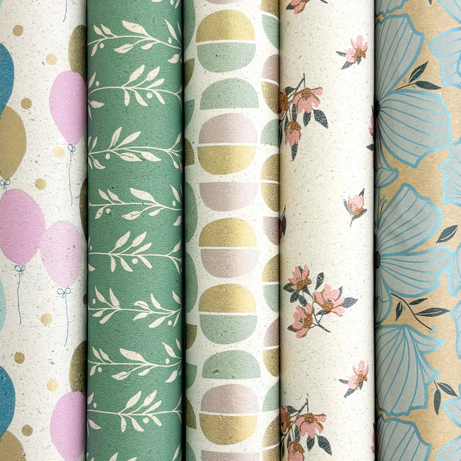 Rotolux -  Inpakpapier rosie 200x70cm | 50 stuks