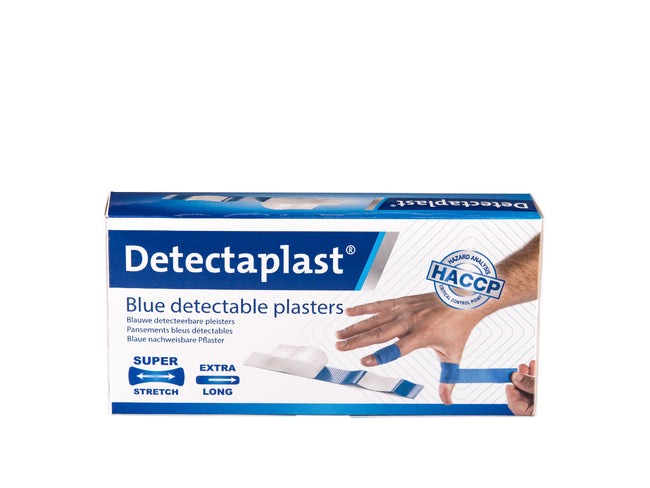 Detectaplast -  Elastische bl textielpleister deteclast 180x20
