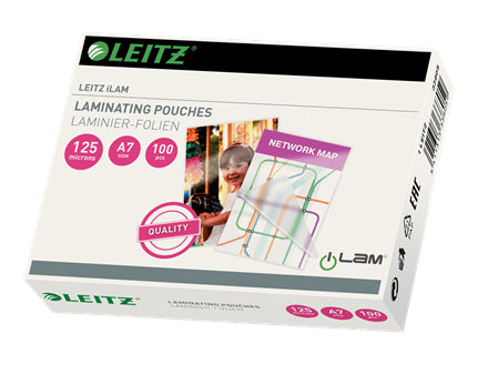 Leitz - Pochette de plastification iLAM A7 2x125microns EVA 100 pièces