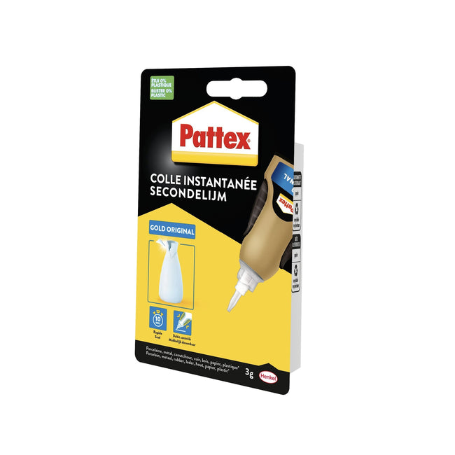 Pattex -  Secondenlijm  gold original 3gr
