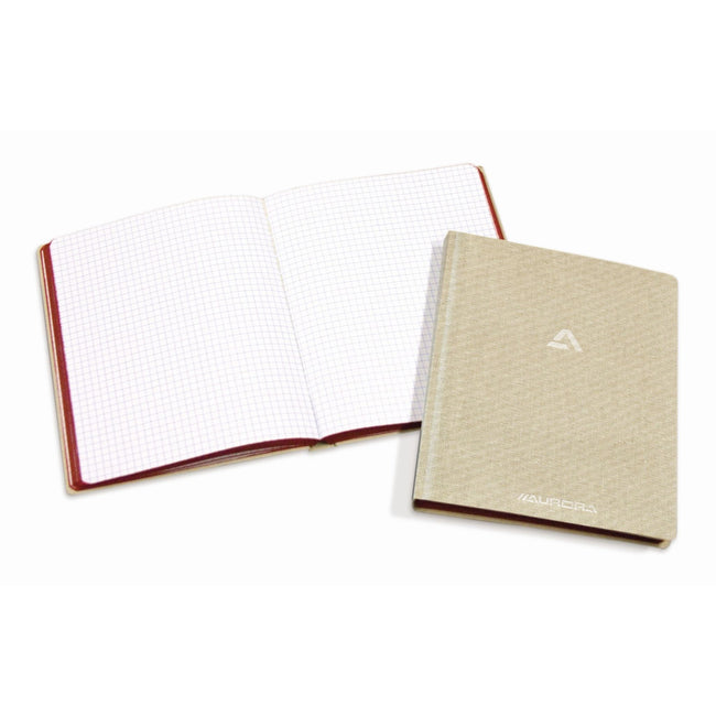 Aurora -  Notb  a5 ruit 5x5mm 192 pagina's 80g grijs