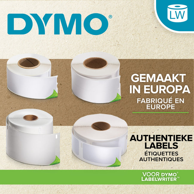 Dymo -  Etiket  labelwriter multifunctioneel 32x57 wit