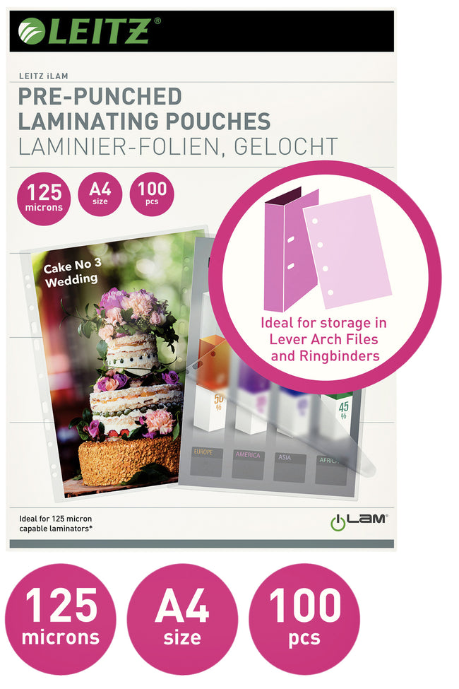 Leitz -  33878 laminatorzak 100 stuk(s)