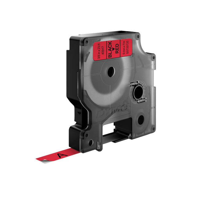 Dymo -  Labele  labelmanager d1 polyester 9mm rood | 5 stuks