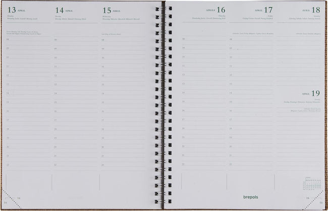 Brepols -   agenda Ecotiming, Kazar, assorti, 2027, spiraalgebonden (afbeelding 2)
