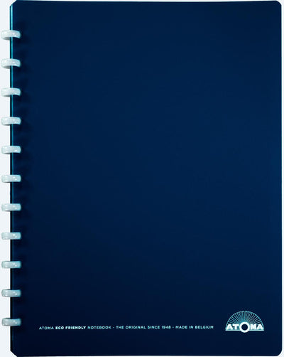 Atoma -  Eco schrift, ft A4 +, 120 bladzijden, commercieel geruit, met 6 tabbladen en 5 showtassen, assorti (afbeelding 2)