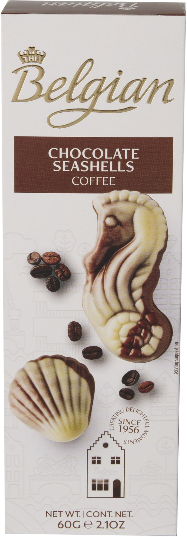 The Belgian -  Chocolade  zeevruchten koffie 60 gram