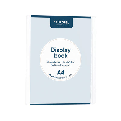 Europel - Showmap opus 2 a4 vue de face 20 sachets blanc | 10 pièces