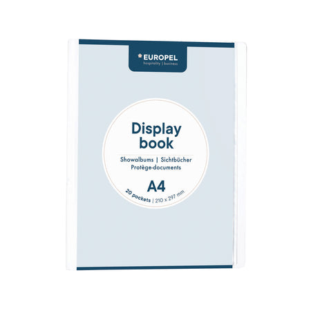 Europel - Showmap pel Frontview A4 20 pages blanc