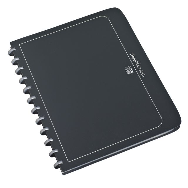 Oxford - album Vario-Zipp A4 25 sachets anthracite