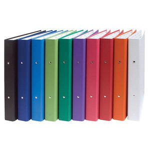 Exacompta -  Ringmap geassorteerde kleuren: wit, oranje, rood, roze, paars, groen, lichtgroen, blauw, donker