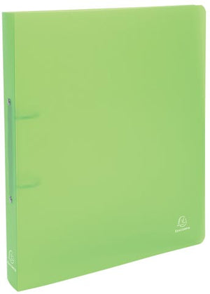 Exacompta -  ringmap Chromaline, voor ft A4 maxi, uit PP , 2 ringen van 30 mm, groen