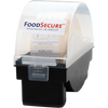 Klika - Distributeur de sécurité alimentaire | noir/transparent | 1 pièce