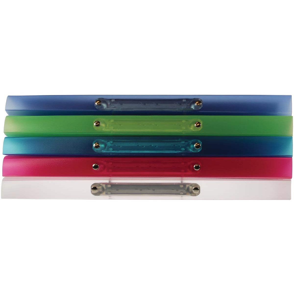 Exacompta -  Exaclair Personaliseerbare ringmap Kreacover 2 ringen 15 mm, geassorteerde kleuren