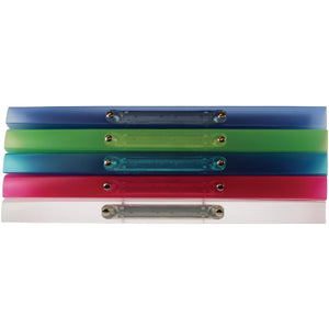 Exacompta -  Exaclair Personaliseerbare ringmap Kreacover 2 ringen 15 mm, geassorteerde kleuren
