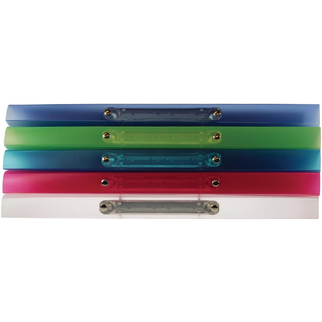 Exacompta -  Exaclair Personaliseerbare ringmap Kreacover 2 ringen 15 mm, geassorteerde kleuren