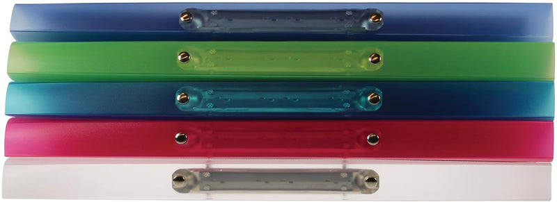 Exacompta - Exaclair Classeur à anneaux personnalisable Kreacover 2 anneaux 15 mm, coloris assortis