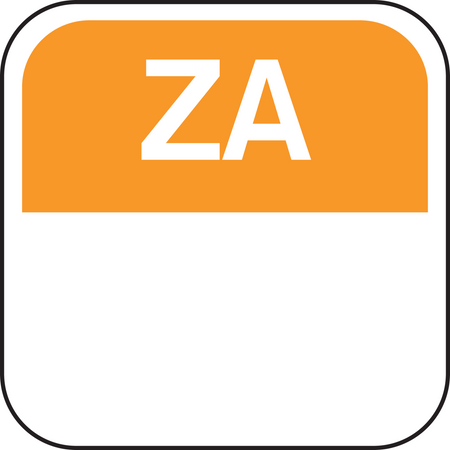 Klika -  Label | Daglabel za | papier | 19x19mm | oranje