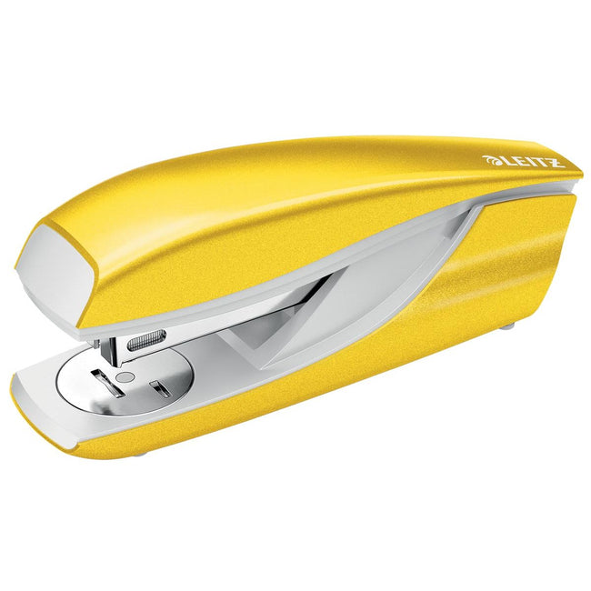 Leitz - Agrafeuse NeXXt WOW 5502, jaune, sous blister