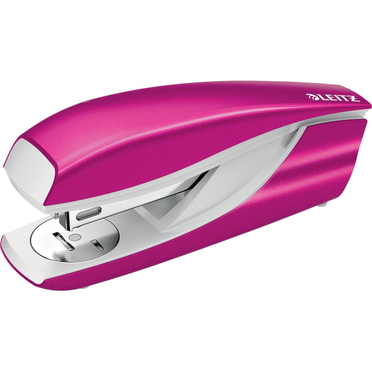 Leitz -  NeXXt WOW 5502 nietmachine, roze metallic, op blister
